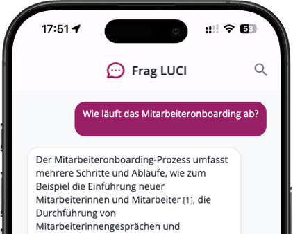 Interaktive KI-Wissensdatenbank