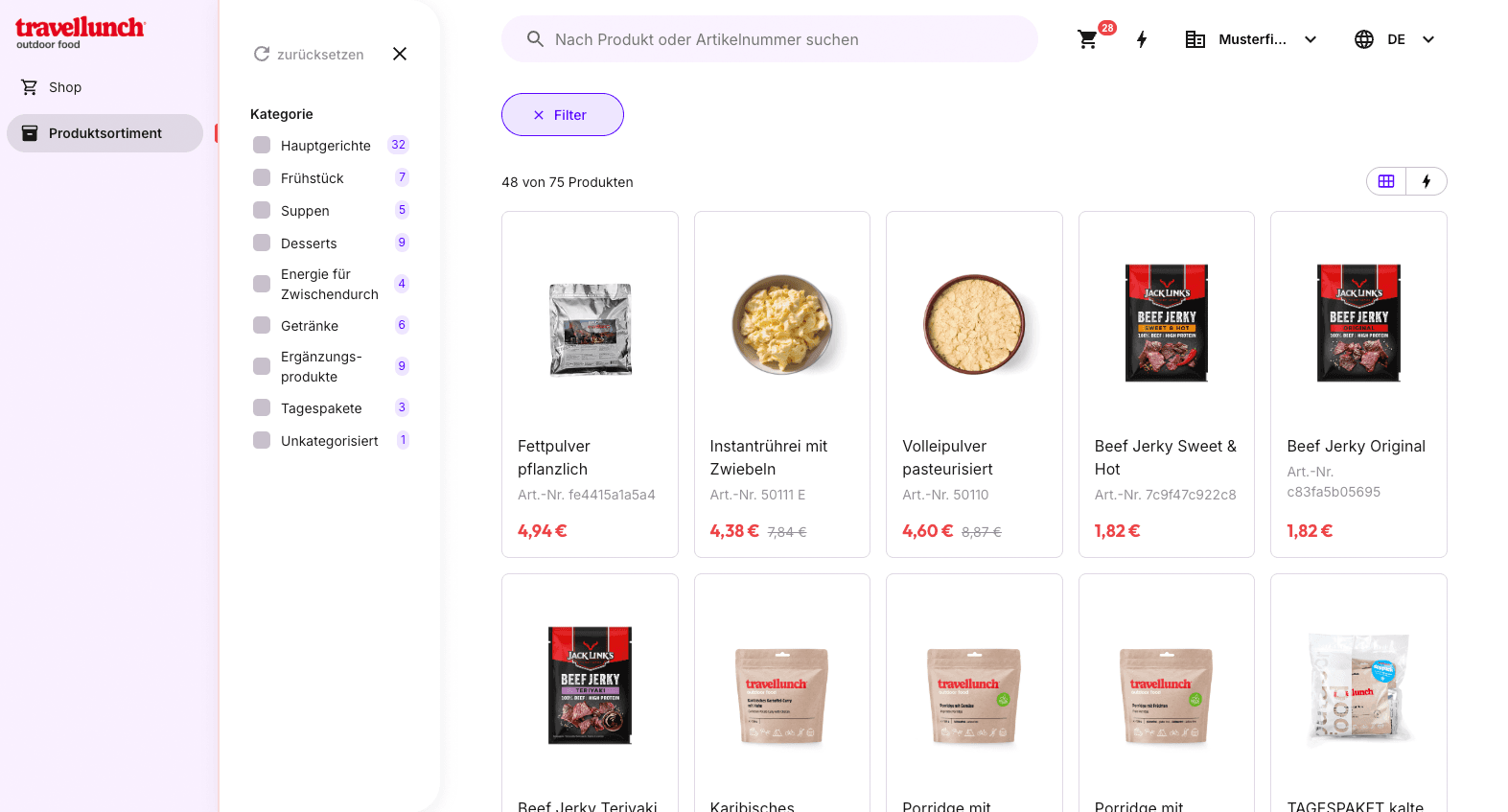 Headless B2B Bestellplattform