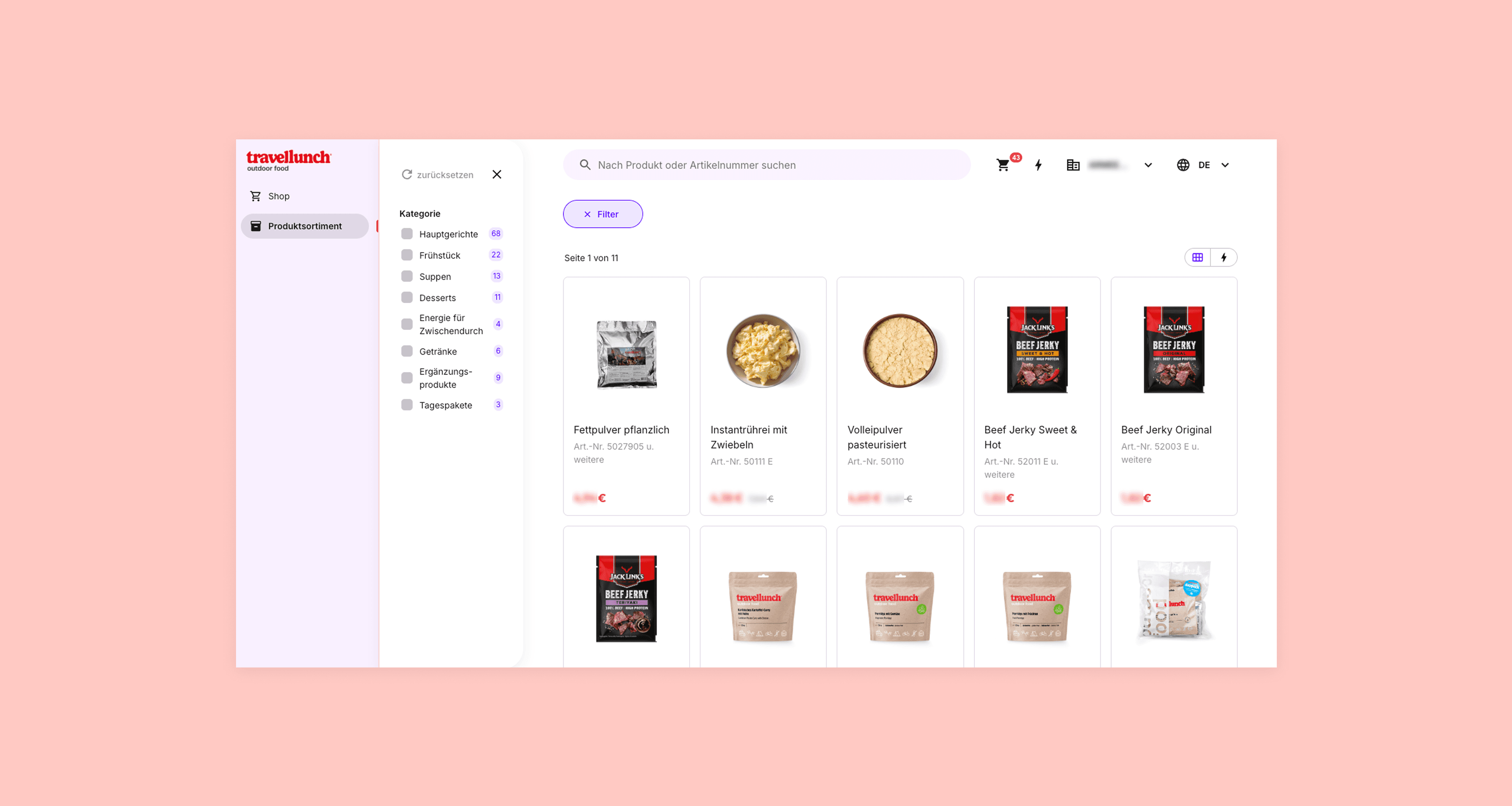 Headless B2B Bestellplattform